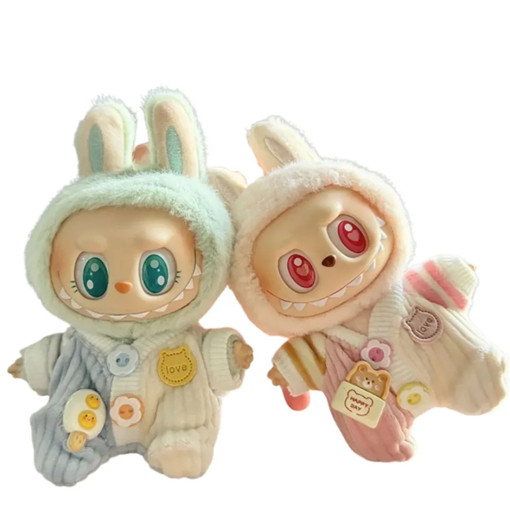 1+1 Jucarie de pluș Labubu, Generația 3, Cutie surpriza model aleatoriu, 17 cm