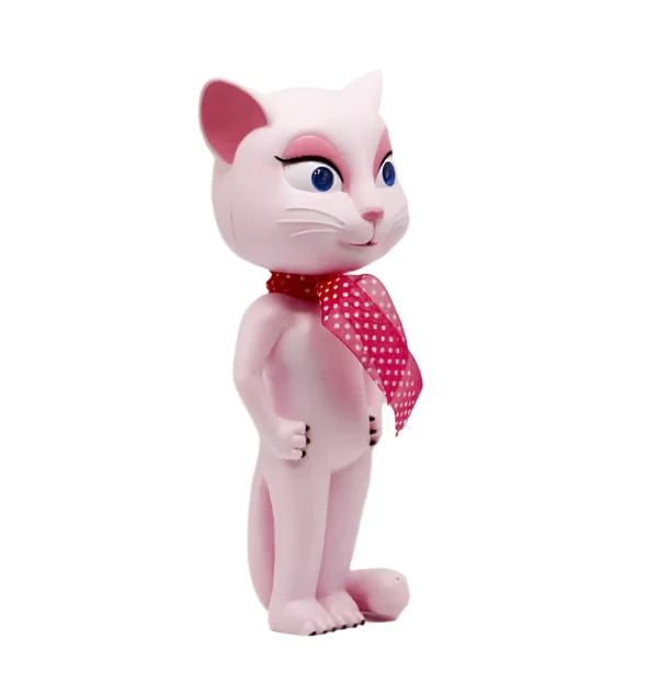 Jucarie Talking Angela, pisica inteligenta vorbitoare, 28 cm