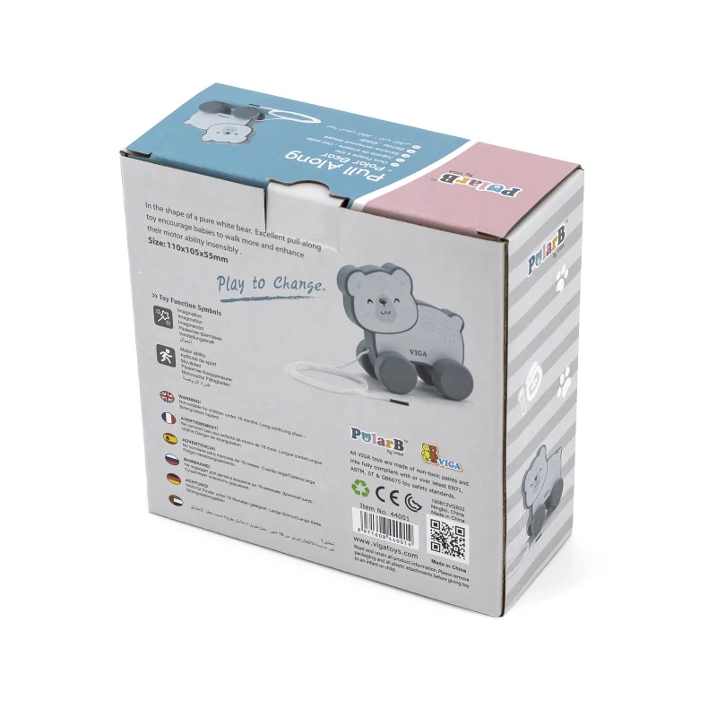 Jucarie de tras Urs polar, PolarB Viga