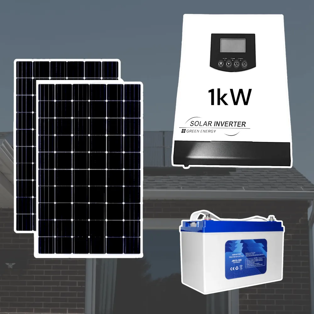 Kit fotovoltaic 1kW OffGrid MPPT Unda Pura