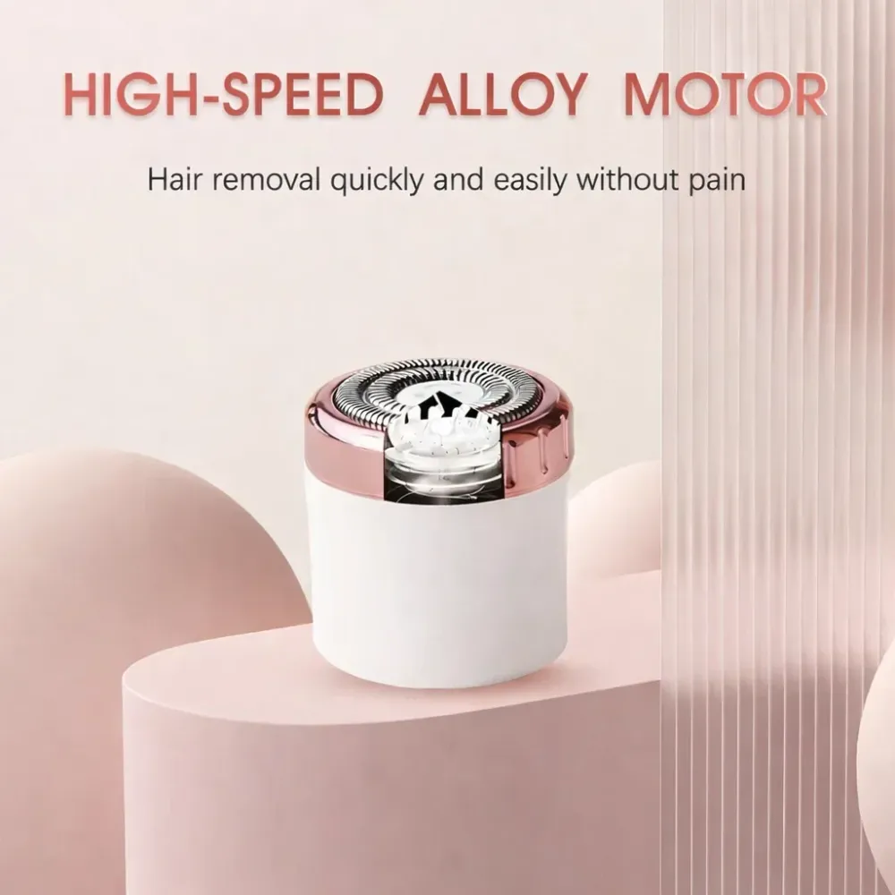 Kit Profesional de Îngrijire 4-în-1 – Lady Shaver Elegant & Trimmer Multifuncțional