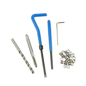 Kit reparare filete bujii, 6 elemente, Geko G02880