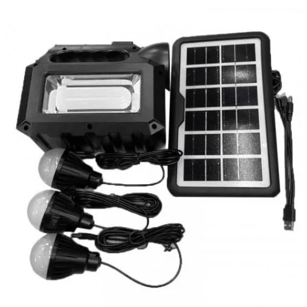 Kit Solar Portabil Kit Solar Portabil GD8017 MK II Cu 3 Becuri