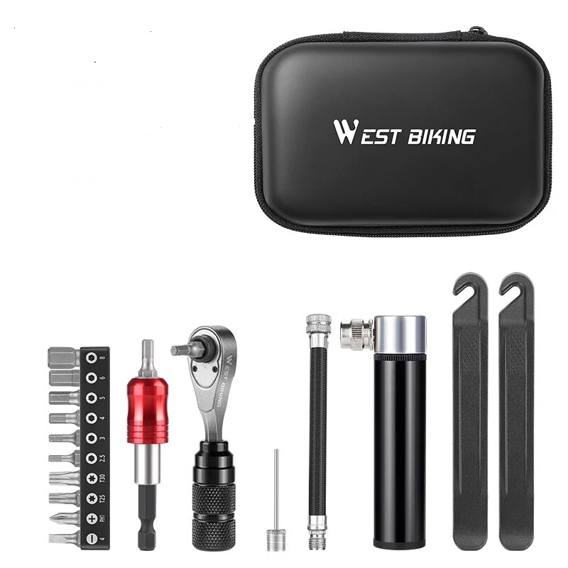 Kit de unelte pentru bicicletă WEST BIKING 4-în-1.