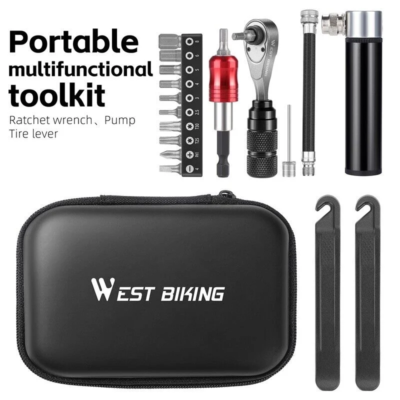 Kit de unelte pentru bicicletă WEST BIKING 4-în-1.
