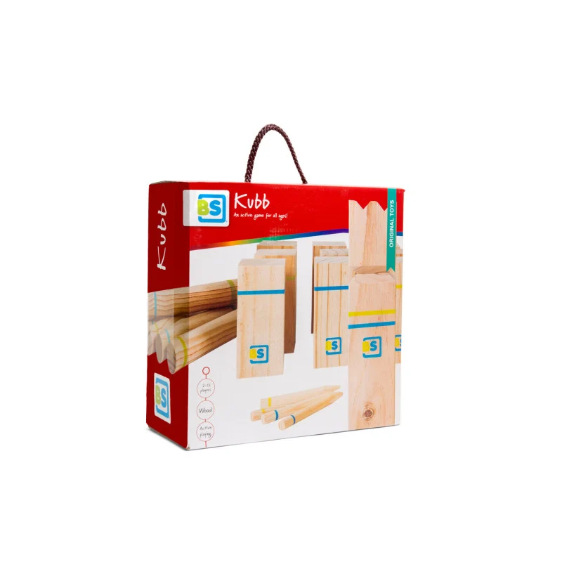 Kubb gigant, joc de indemanare, BS Toys