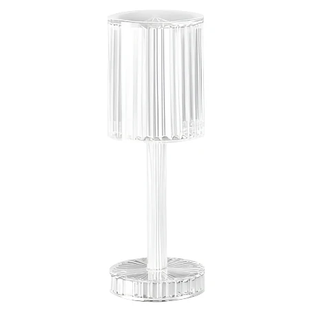 Lampa decorativa de masa cu led stil cristal