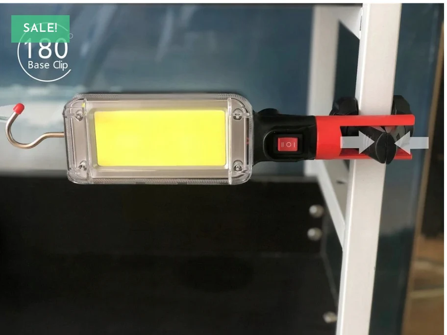 Lampa de lucru LED 3--1 cu baterii, cu magnet, incarcare USB