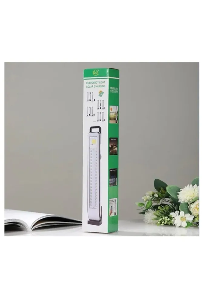 Lampa solara camping, cu suport, incarcare USB, 38 LED-uri, 1 led cob