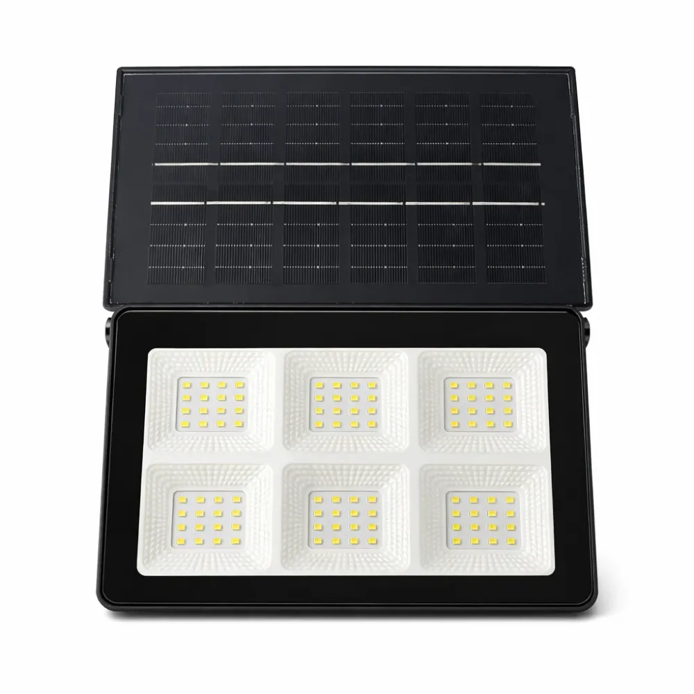 Lampa solara LED COB de perete 200w cu panou solar integrat