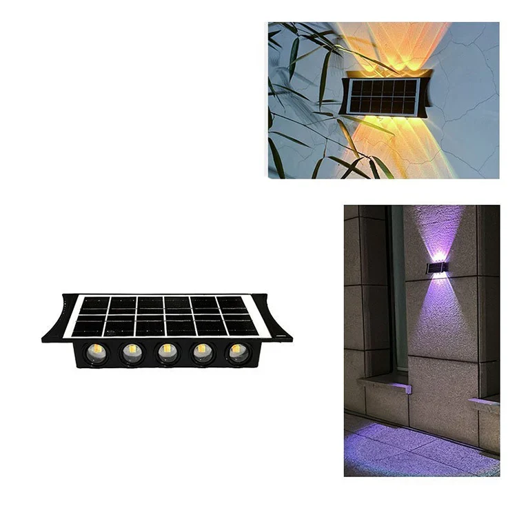 Lampa solara de perete cu 12 leduri