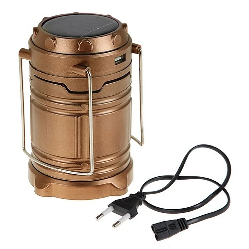 Lampa solara reincarcabila, camping