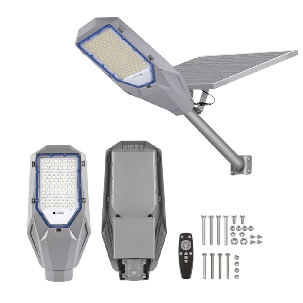 Lampa solara stradala 300w Aluminiu