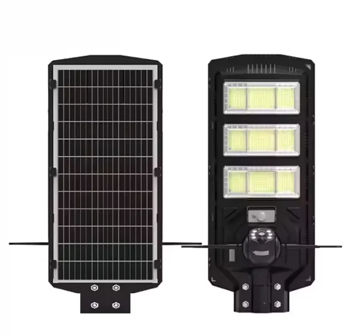 Lampa solara Stradala 600w plus camera supraveghere si card de 32GB inclus