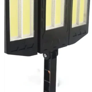 Lampa solara tripla 6 led cob mare
