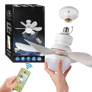 Lampa cu ventilator,pentru tavan,40 w
