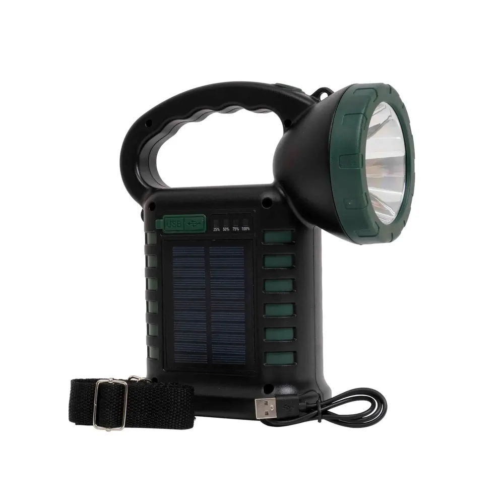 Lanterna cu incarcare solara si USB, 6 moduri de intensitate luminii Z-TOOLS / ZTS 8976