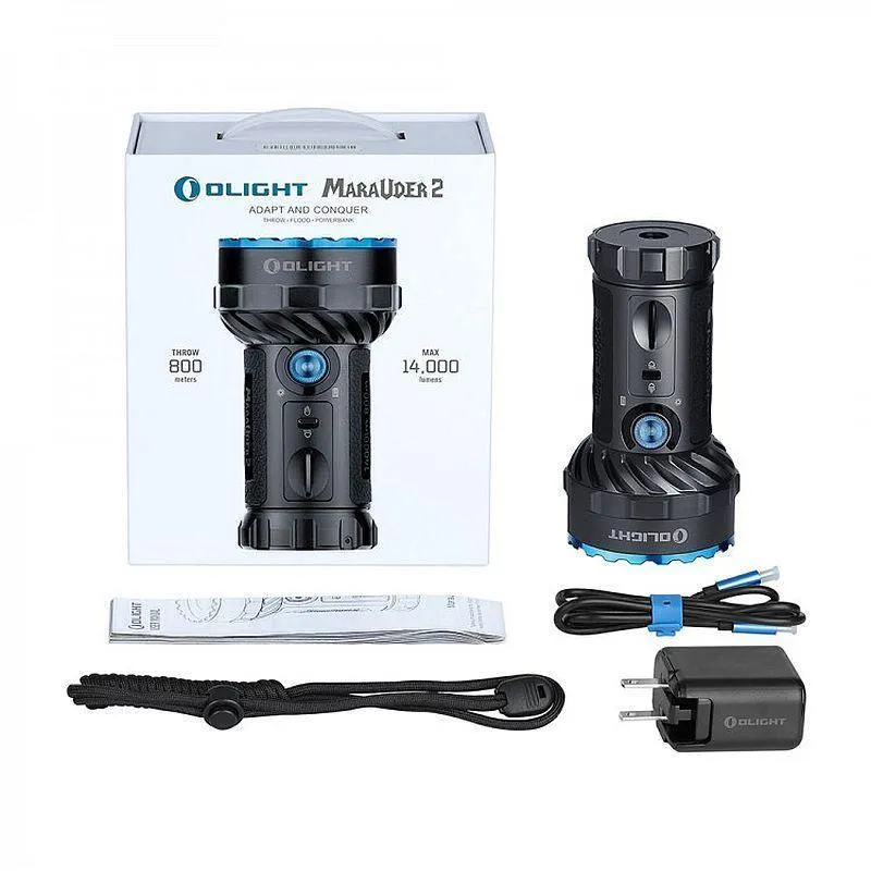 Lanterna LED multifunctionala 3 1 Marauder 2, 14000 lumeni