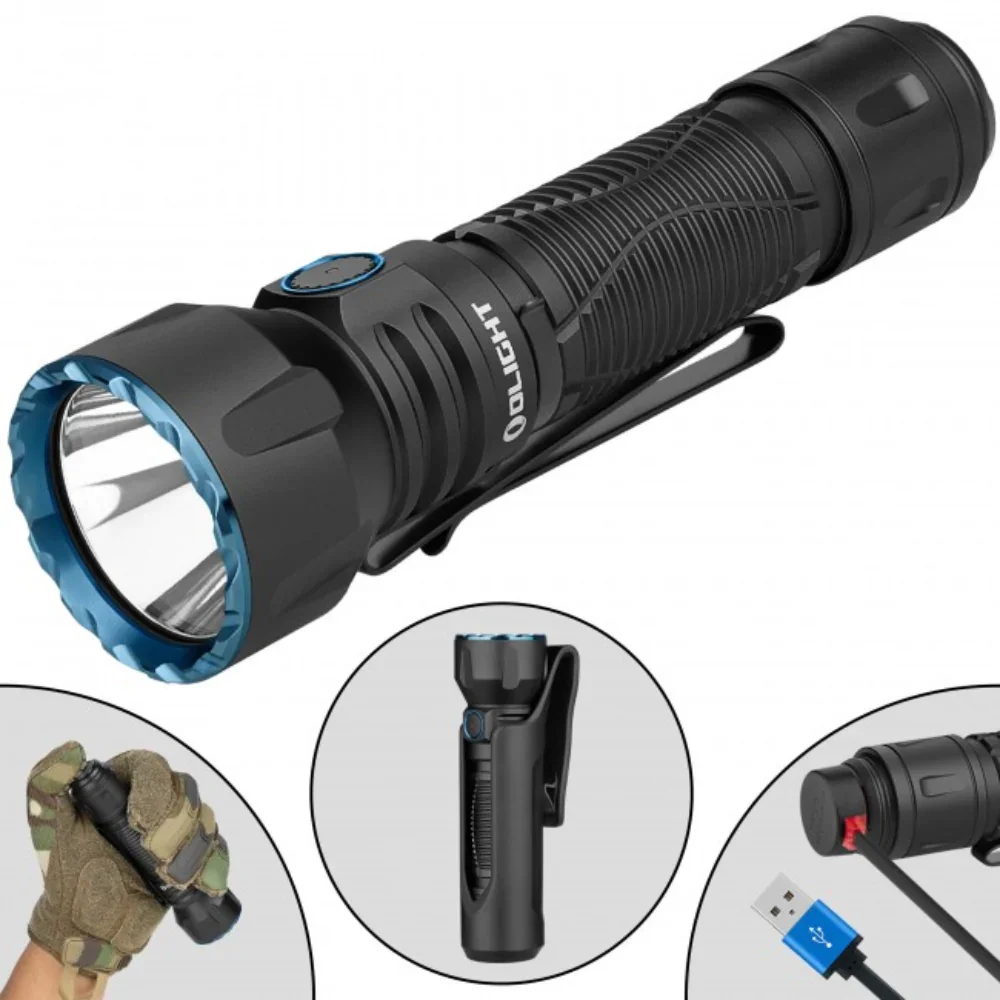 Lanterna LED Olight Javelot Matte Black, 1350 Lumeni, 730 Metri