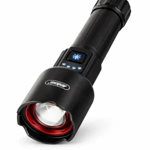 Lanterna Led SWITCH USB Reincarcabila 3 Moduri Aluminiu Ergonomica Portabila