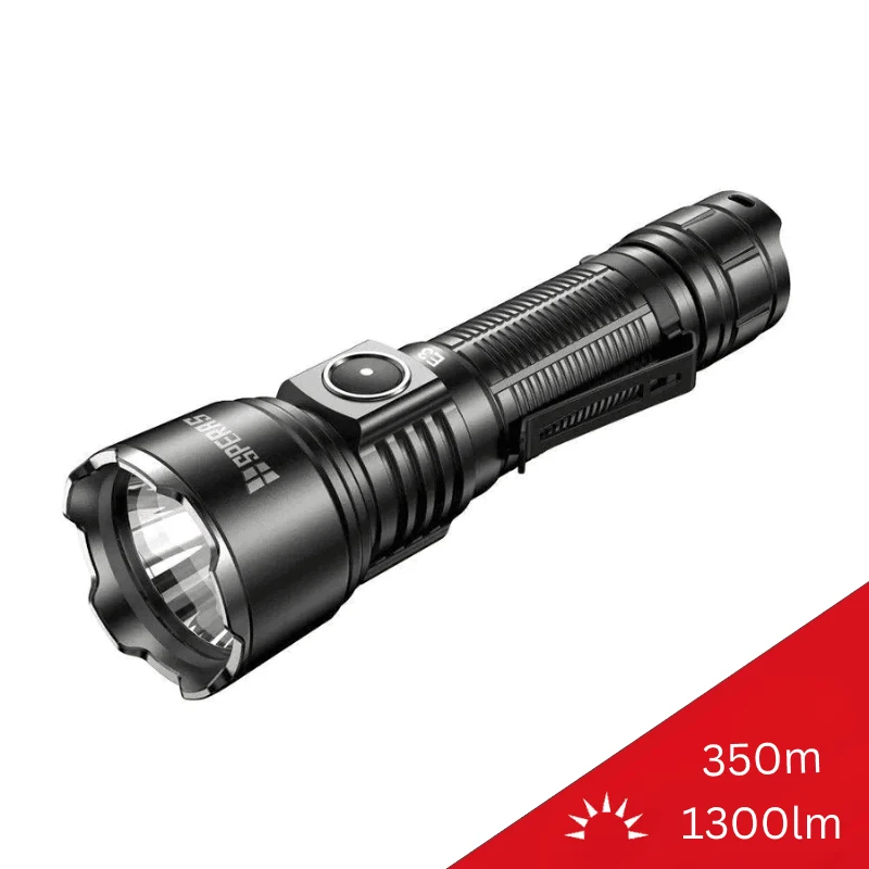 Lanterna LED Tactica reincarcabila SPERAS E3 1300lm 350m