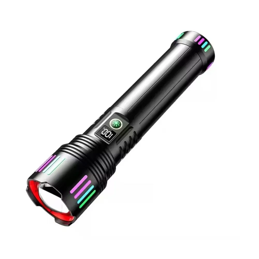Lanterna LED zoom telescopic reincarcabila 35W, IPX6