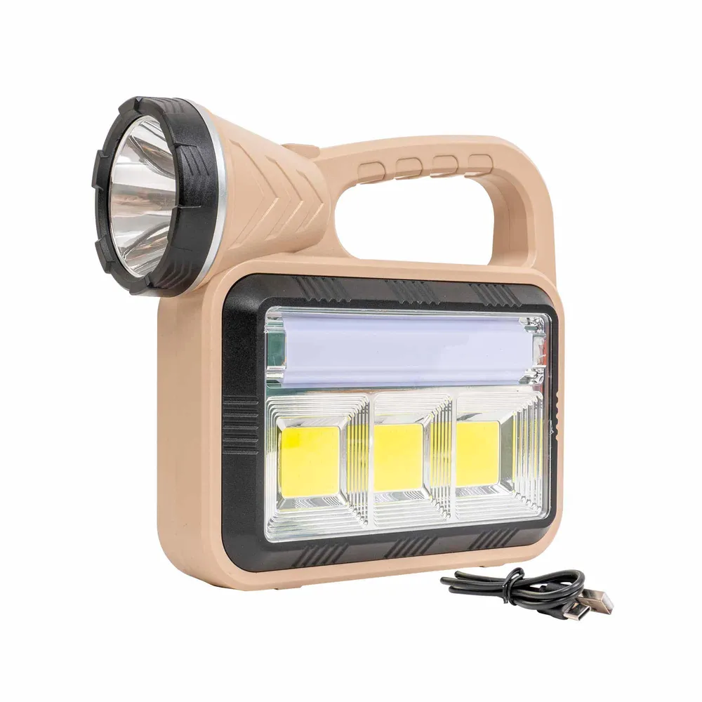 Lanterna de mana cu incarcare solara si USB, 8 moduri de intensitate luminii Z-TOOLS / ZTS 8981
