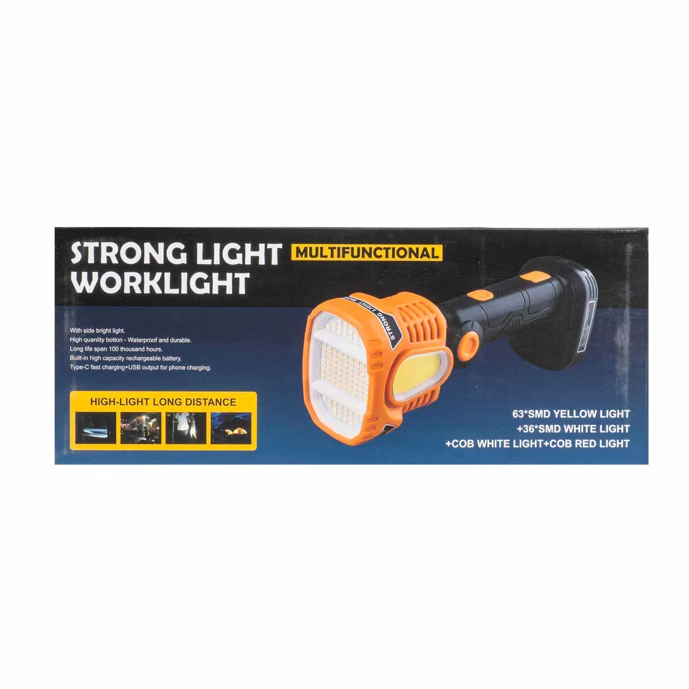Lanterna de mana cu incarcare USB, 7 moduri de intensitate luminii Z-TOOLS / ZTS 8983