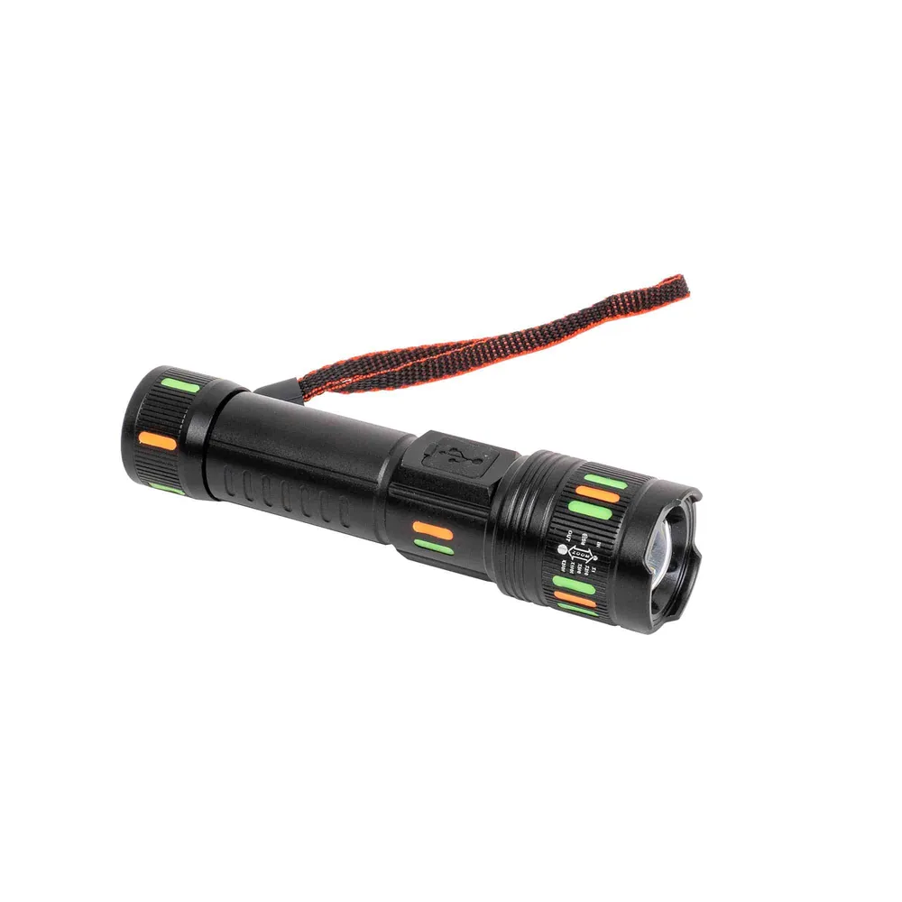 Lanterna de mana LED, 3 moduri de intensitate luminii, USB, Z-TOOLS / ZTS 8996