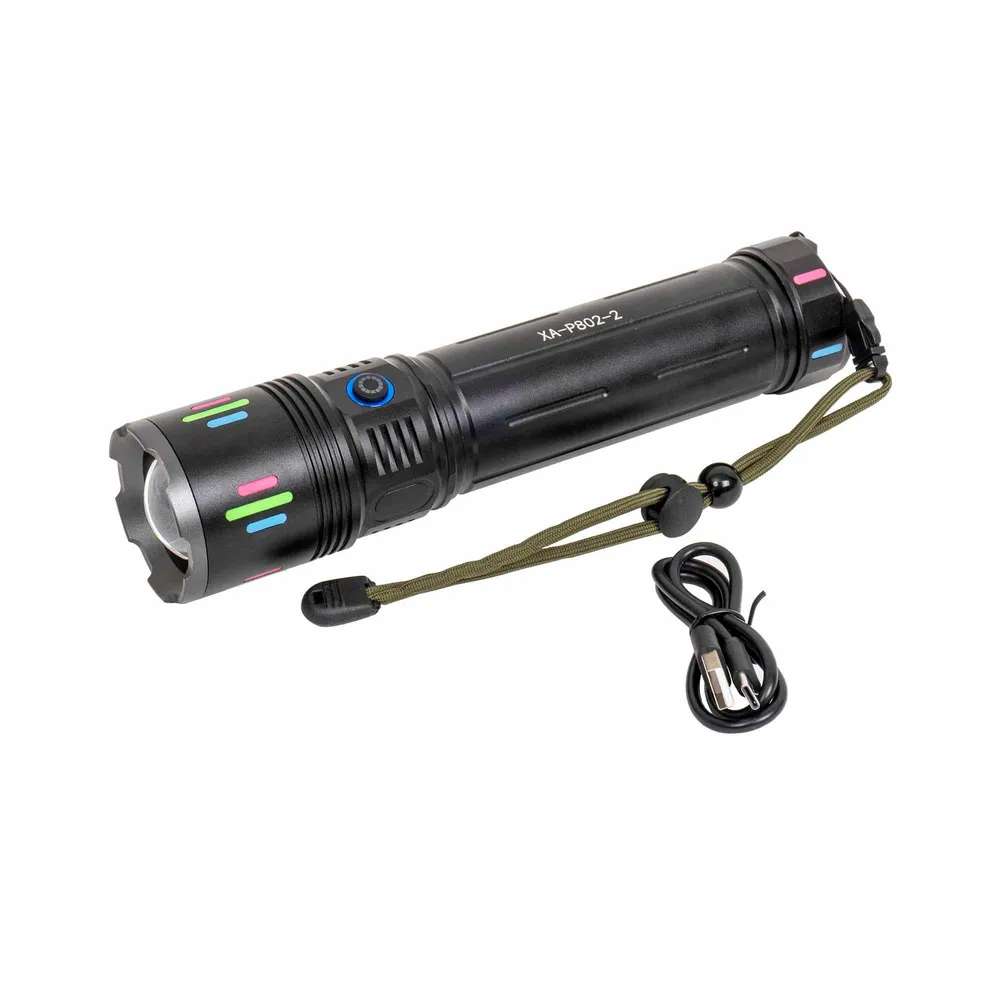 Lanterna de mana LED, 3 moduri de intensitate luminii, USB, Z-TOOLS / ZTS 8998