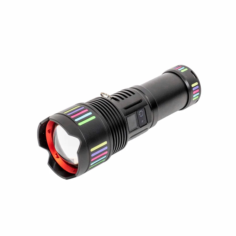 Lanterna de mana LED, 5 moduri de intensitate luminii, USB, Z-TOOLS / ZTS 8999