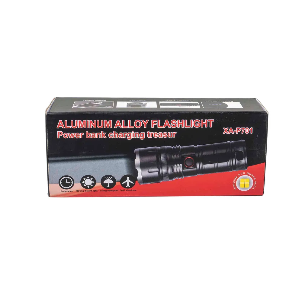 Lanterna de mana LED, 5 moduri de intensitate luminii, USB, Z-TOOLS / ZTS 8231