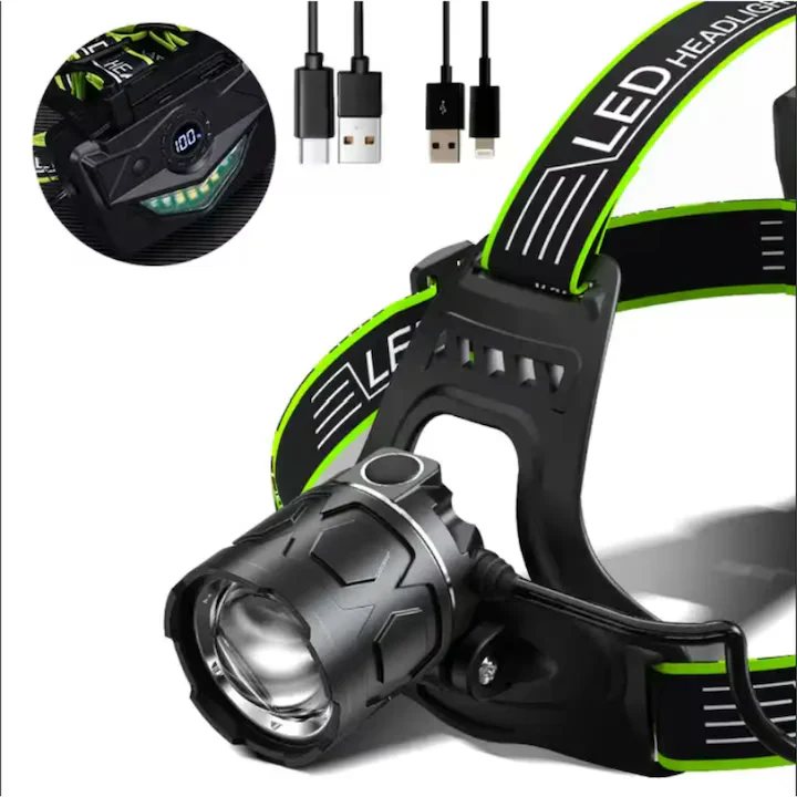 Lanterna Multifunctionala LED P50 1000lm Trepied 4800mAh IPX5