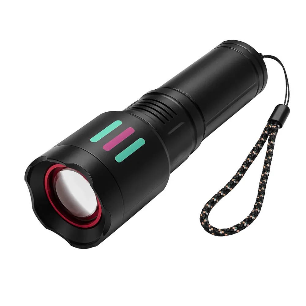Lanterna RANGE 3 TG Wick 3000m Zoom Stretch USB Type-C 3x18650 Aluminiu Compacta