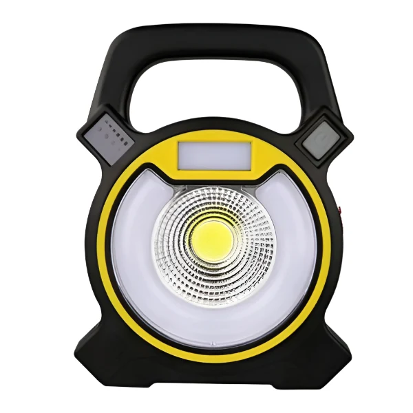 Lanterna reincarcabila LED, incarcare solara + USB