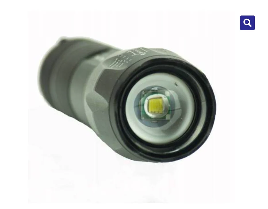 Lanterna tactica cu acumulator, focalizare reglabila incarcare 220v sau auto 12v