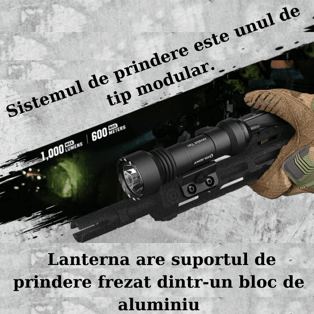 Lanterna tactica Olight Javelot TAC, 1000 lumeni