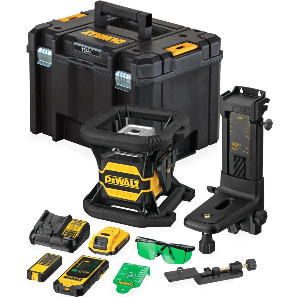 Laser rotativ verde Dewalt DCE080D1GS-QW 18V 2Ah