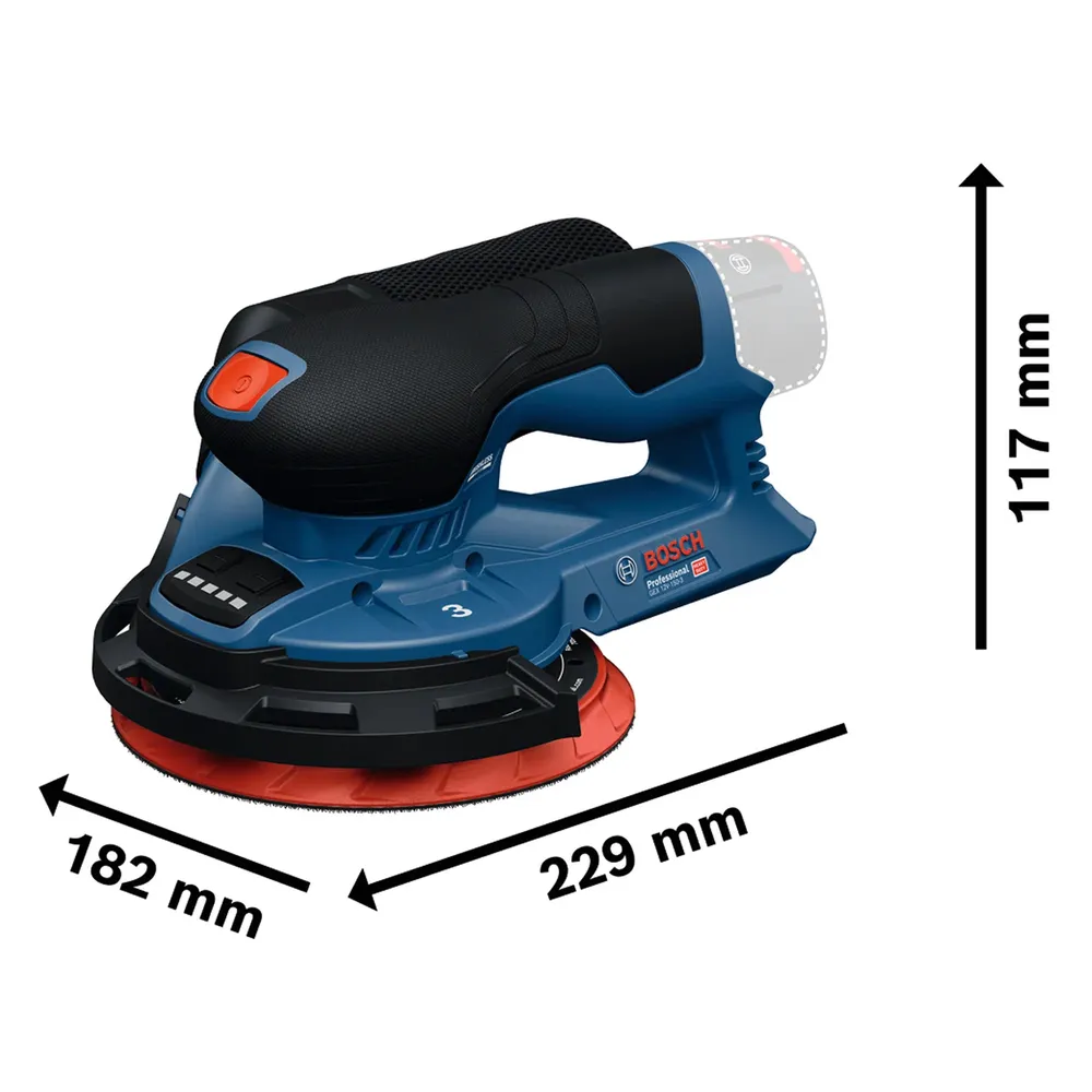 Șlefuitor Bosch GEX 12V-150-3 PRO 12V