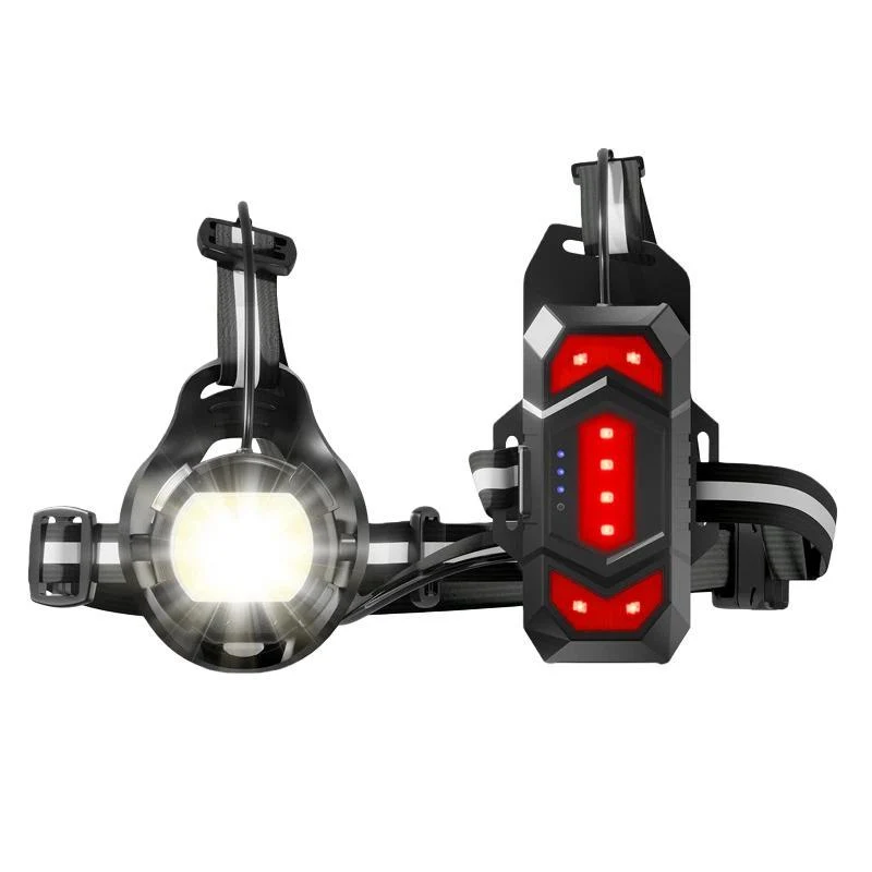 2 Lămpi de avertizare pentru piept, pentru alergare și ciclism WEST BIKING