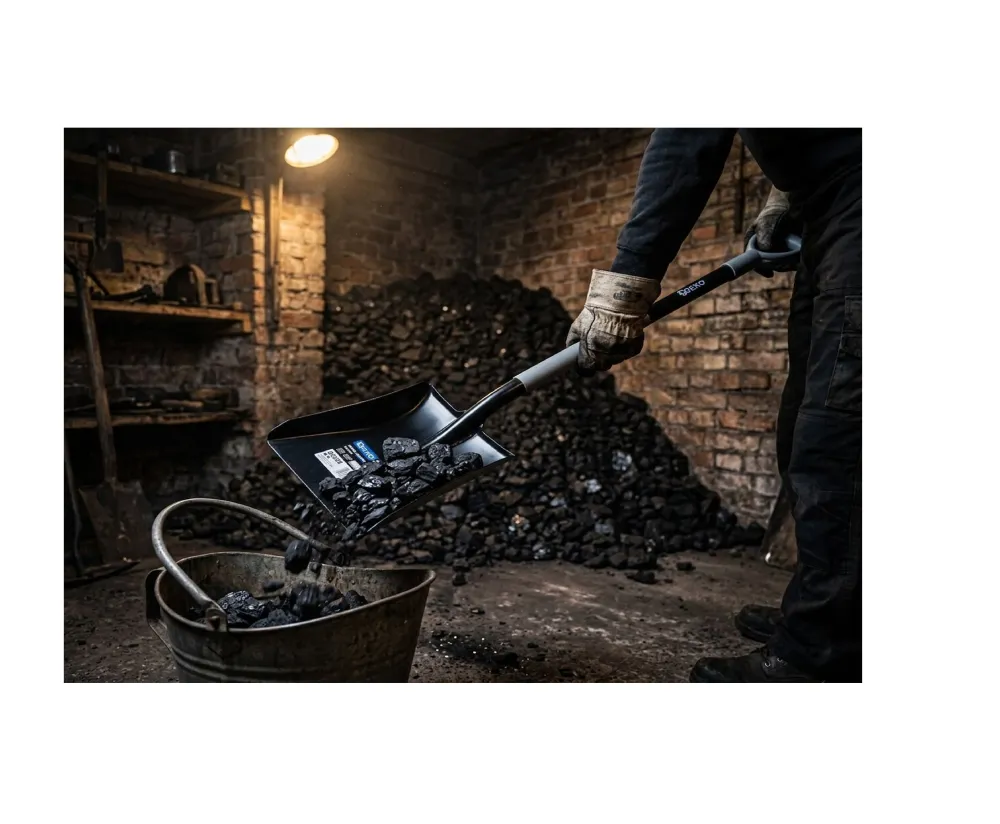 Lopata pentru carbuni Hard-Line, 120 cm, Geko G66548