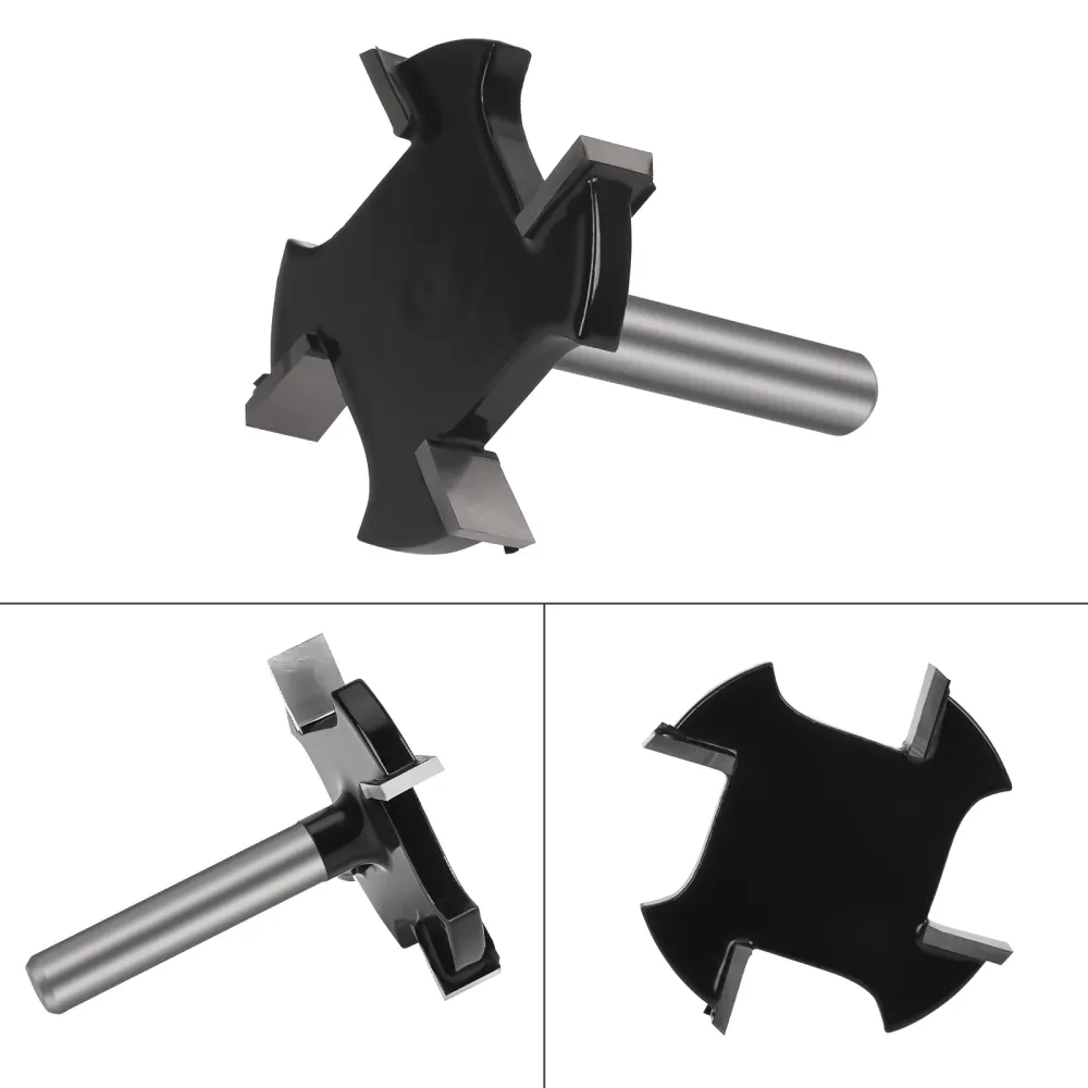 LUNYEE CNC Spoilboard Surfacing Router Bit 1/4 Inch Shank