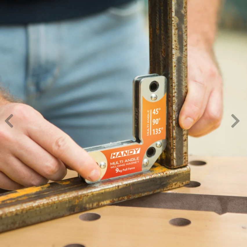 Magnet Fixare pt. Sudare, 45º, 90º, 135º, 9 kgf - HANDY