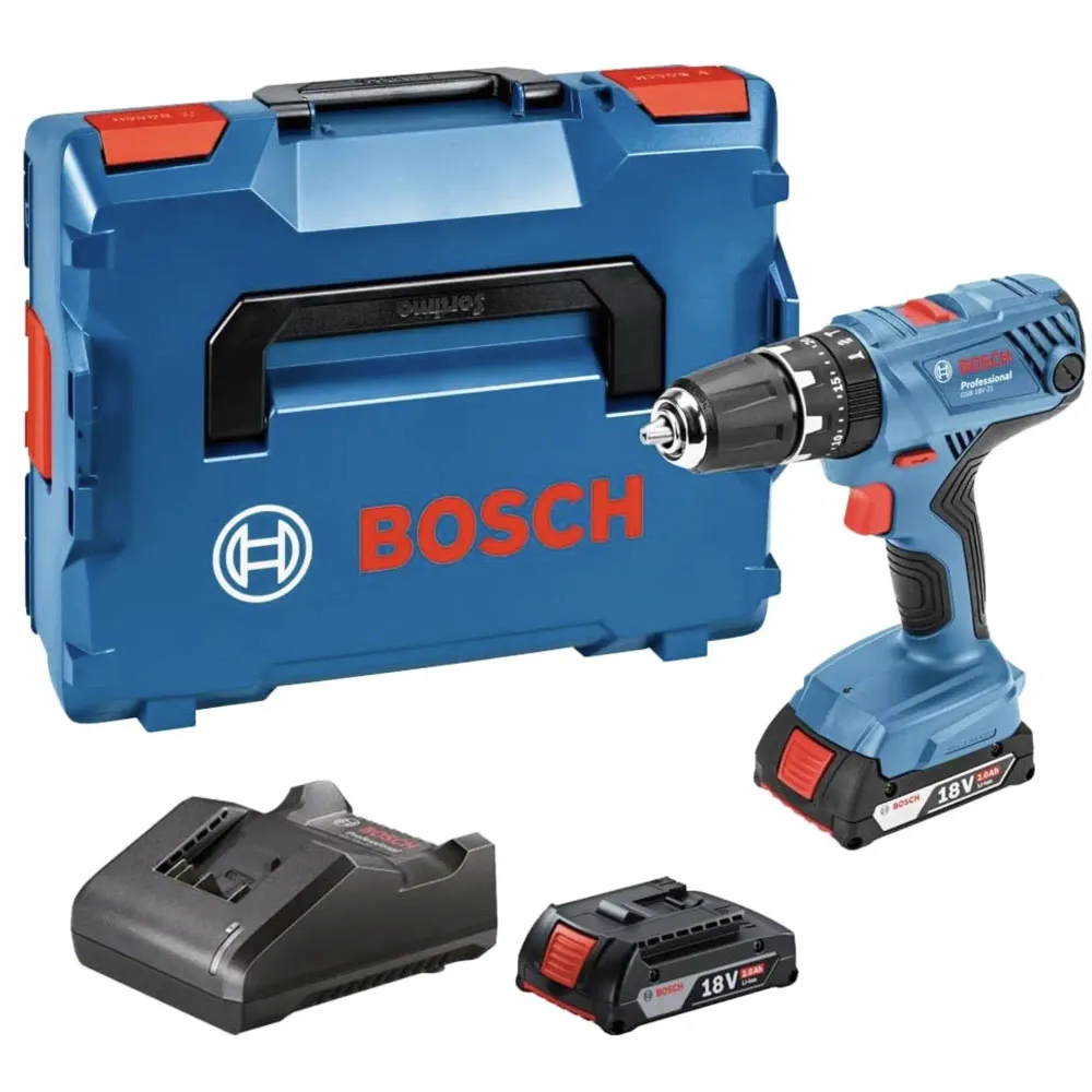 Mașă de găurit Bosch GSB 18V-21 2Ah