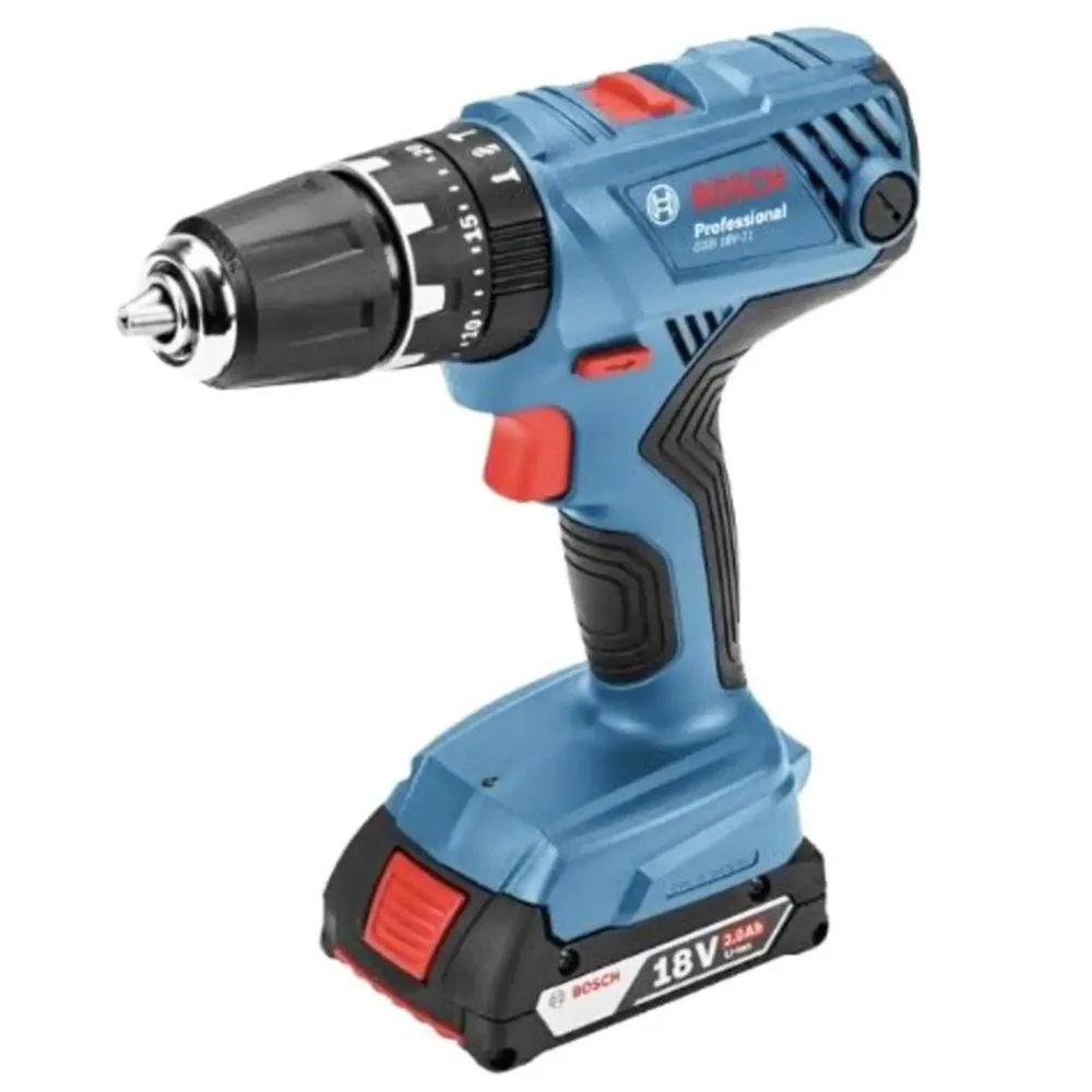Mașă de găurit Bosch GSB 18V-21 2Ah