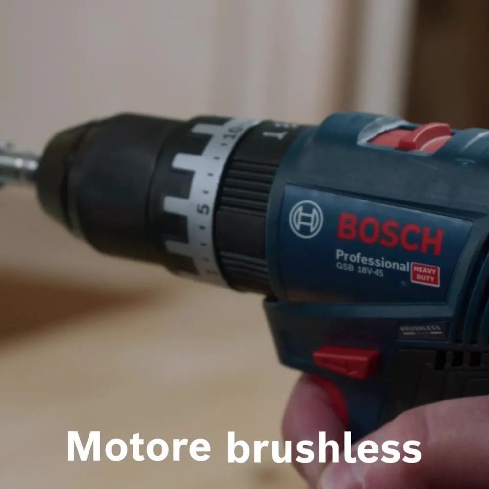 Mașă de găurit Bosch GSB 18V-45 PRO 18V