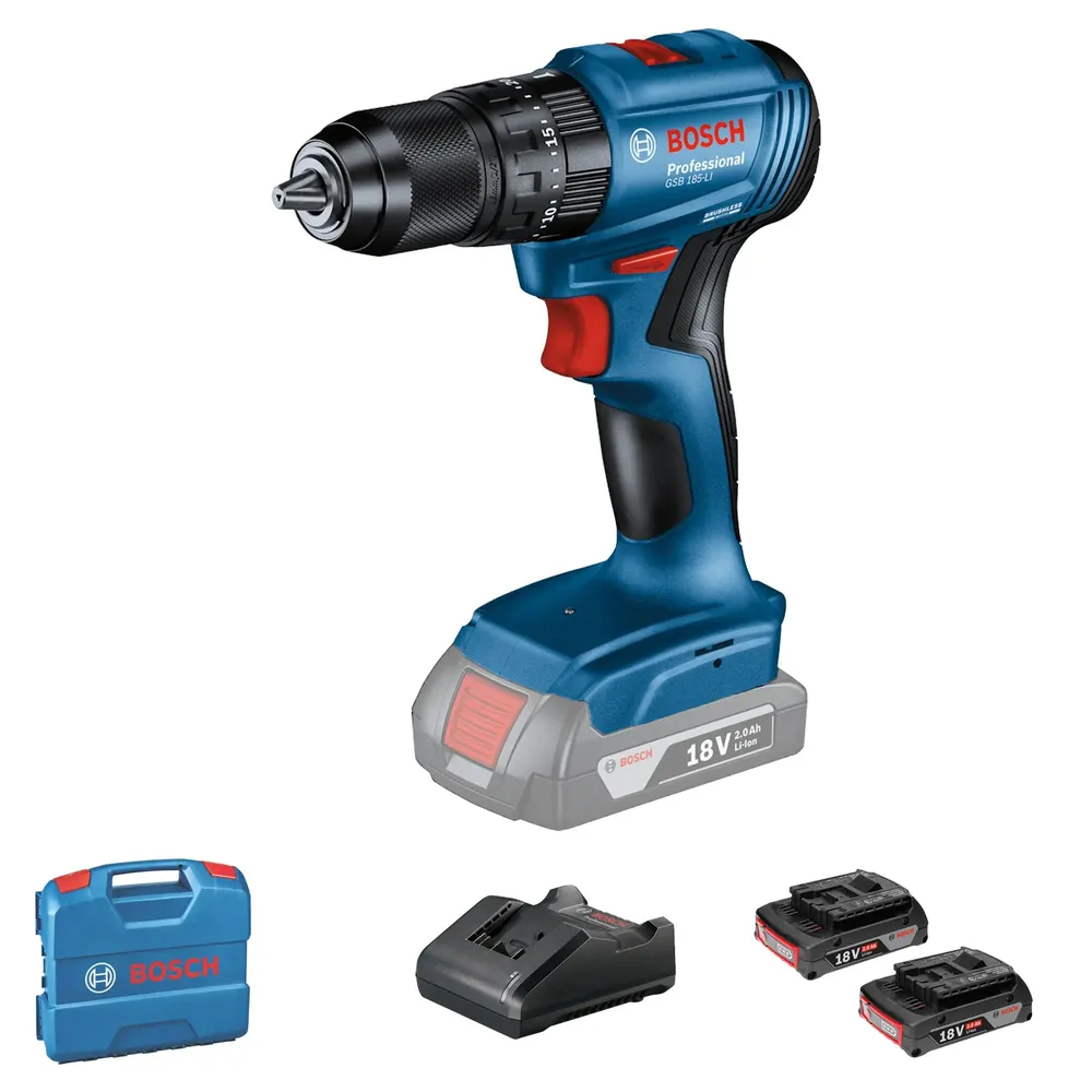 Mașă de găurit Bosch GSB 18V-45 PRO 18V 2Ah