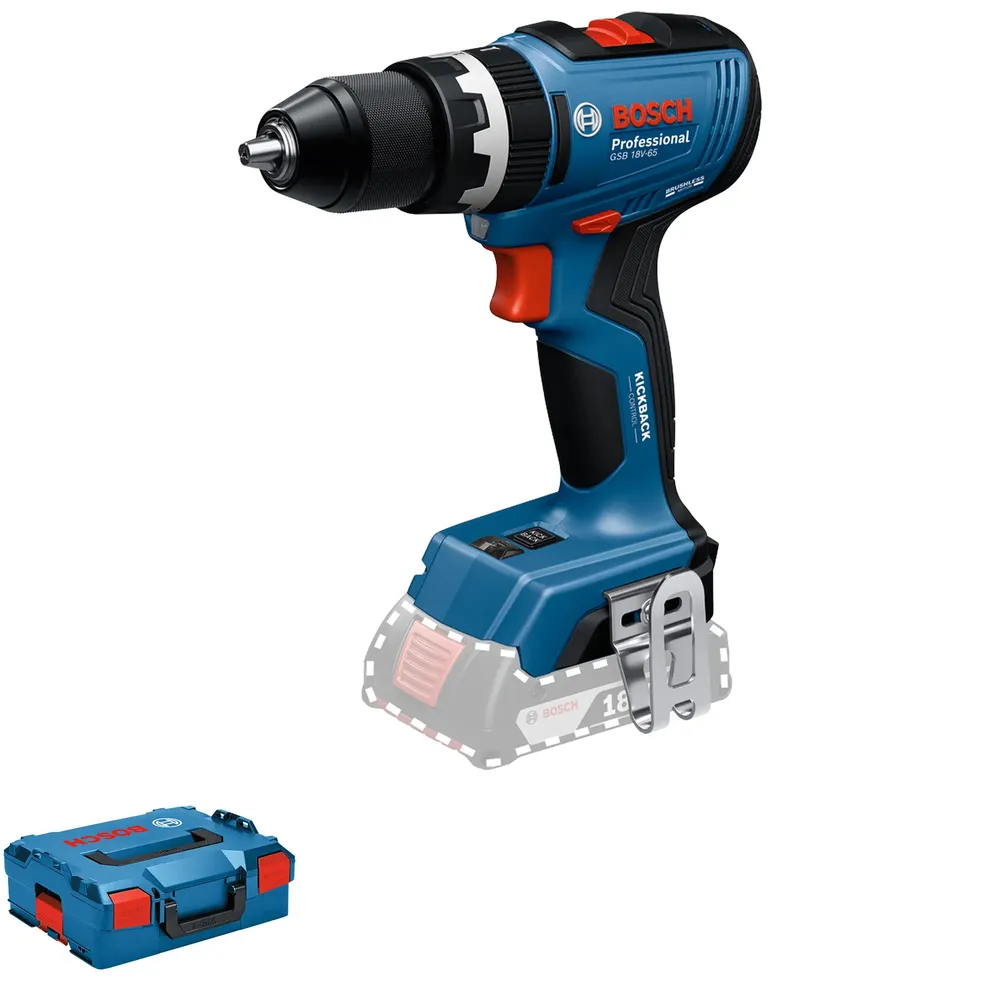 Mașă de găurit Bosch GSB 18V-65 PRO 18V