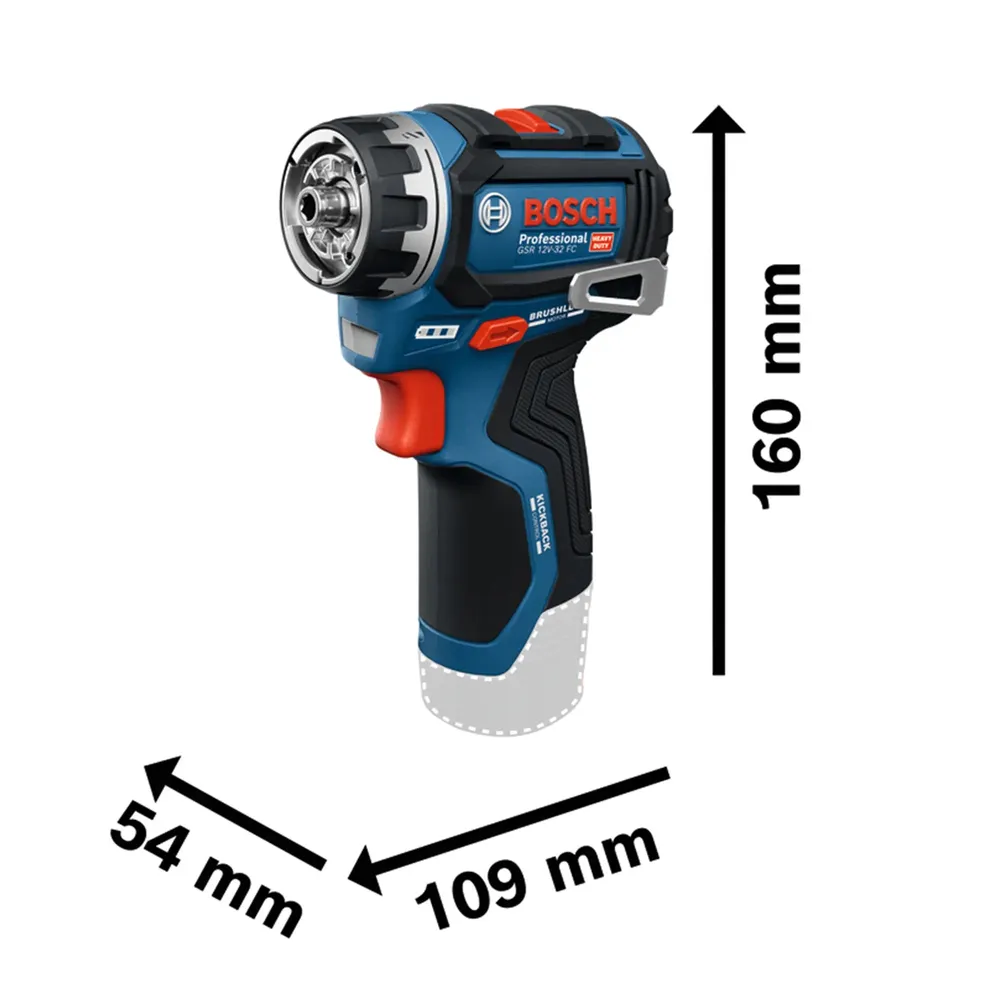 Mașă de găurit Bosch GSR 12V-32 FC PRO 12V