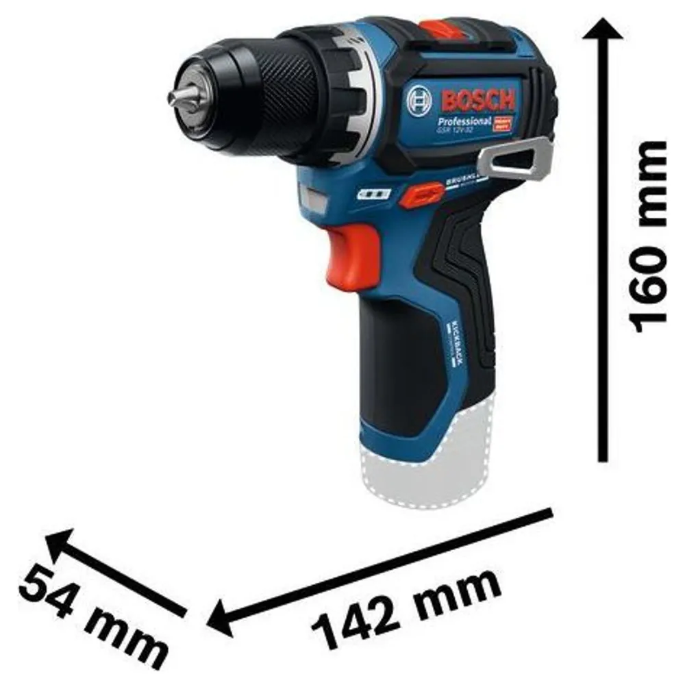 Mașă de găurit Bosch GSR 12V-32 PRO 12V